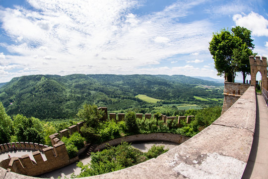 Hohenzollern Castle skyline
