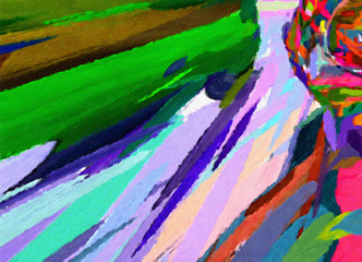 Pretty bright colors abstract background, fashion art print pattern with fractal elements and geometric effects, design backdrop for fabric and textile, beautiful cover, flyer, card and web advertise