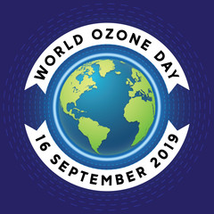 World Ozone Day 2019 Vector Template