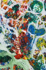Detail of the Painting as a Background