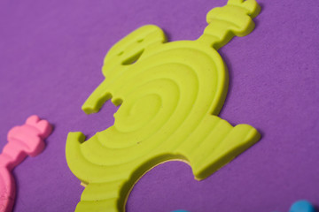 happy colorful dolls