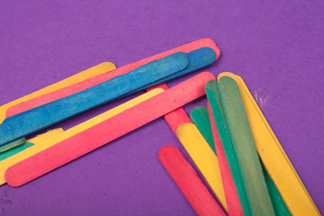 colorful frames sticks