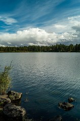 Morgan Lake near La Grande, Oregon in late summer