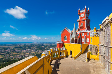 Pena National Palace in Sintra, Portugal - 288978975