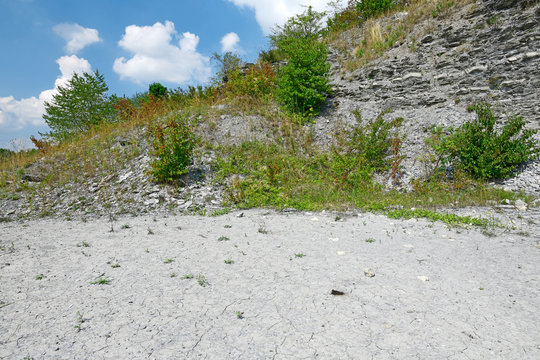 stillgelegter Schieferbruch in Baden-W&uuml;rttemberg - disused slate quarry