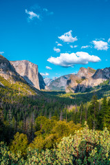 Tunnel View Viewpoint the perfect place to see all of Yosemite National Park. United States