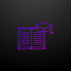 Financial education outline nolan icon. Elements of banking and finance set. Simple icon for websites, web design, mobile app, info graphics