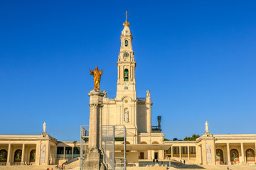 Obraz premium Fatima Sanctuary - Portugal - Holy Place where the Virgin Mary appeared to tree children in the early 1900´s