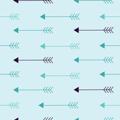 Vector Arrow Seamless Pattern. Great for invitations, wallpaper and packaging design projects