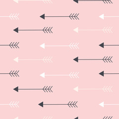Vector Arrow Seamless Pattern. Great for invitations, wallpaper and packaging design projects