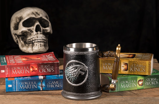 Official Direwolf Stark Tankard From Game Of Thrones Series