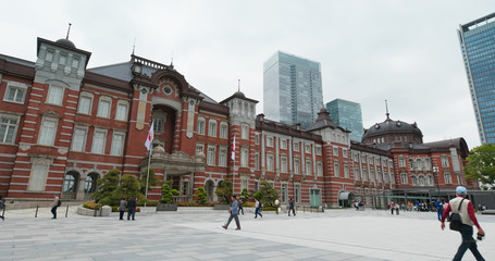 Naklejka premium Tokyo station