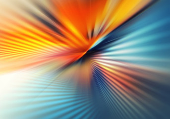 abstract background with light and crossed lines of light spreading in different directions and intercrossing