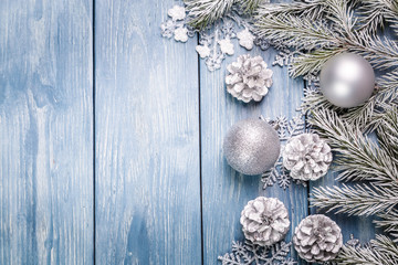 Image with christmas decorations.