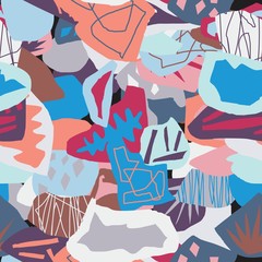 Textured Color Seamless Patterns 4