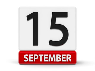 Cubes calendar 15th September