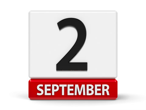 Cubes calendar 2nd September