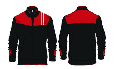 jacket template design vector sweater windbreaker © Ronillo