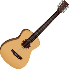 Obraz premium Acoustic classic guitar
