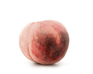 ๋๋Japan White Peach isolate on White Background.