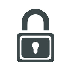 Lock, padlock, security key icon