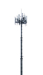 Telecommunications antennas, transmitting and receiving stations