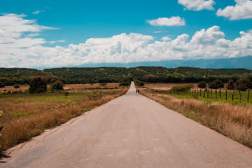 road in the mountains