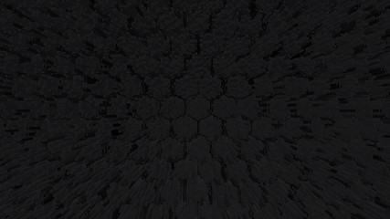 Dark geomentric texture