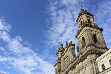 Fototapeta na wymiar Catedral de Bogotá
