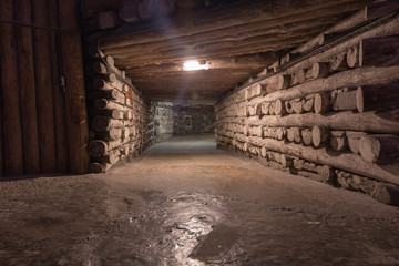 Salt mines in the city of Wieliczka