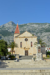 Saint Marka Cathedral in Makarska on June 9, 2019.