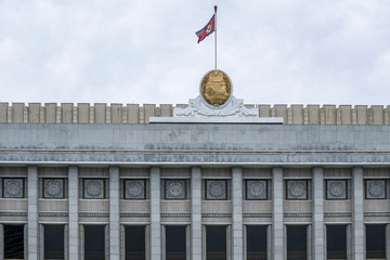 Fototapeta na wymiar Mansudae Assembly Hall, Pyongyang, North Korea