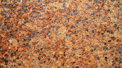 Abstract texture of rusty metal