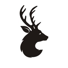 Fototapeta premium Deer silhouette