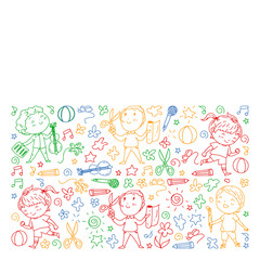 Cleaning services company vector pattern