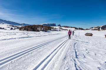 The skiing area Groeden