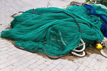 Fischernetze auf Mallorca