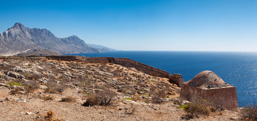 Abandoned village in Crete Island, Greece