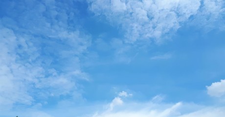 blue sky with clouds