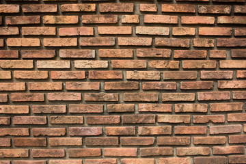 brick wall background old texture vintage