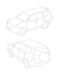 25 SUV 01 外観_テクニカルイラスト