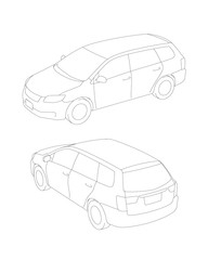 26 ワゴン 01 外観_テクニカルイラスト