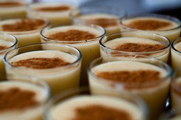This dessert is made of beans