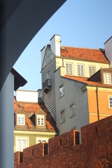 Fototapeta na wymiar interesting sights in old Riga