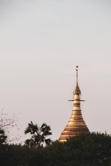 バガンの夕焼け