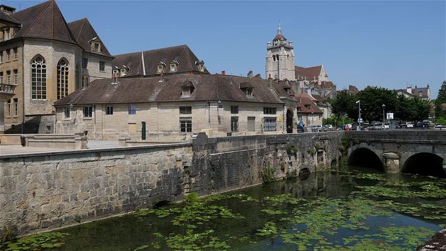 Ville de Dole dans le Jura en France