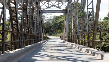 Railroad bridge in Madagascar