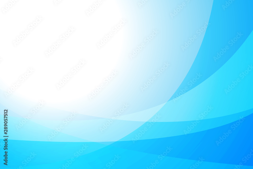 Wall mural abstract blue curve modern background.creative digital graphic motion shape scene for your text.illu