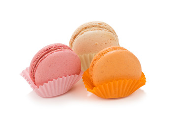 Colorful French Macaroon Isolated
