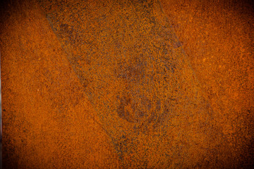 A stainless steel background. Brown metal rust. Rusty Metal Surface Texture Background.